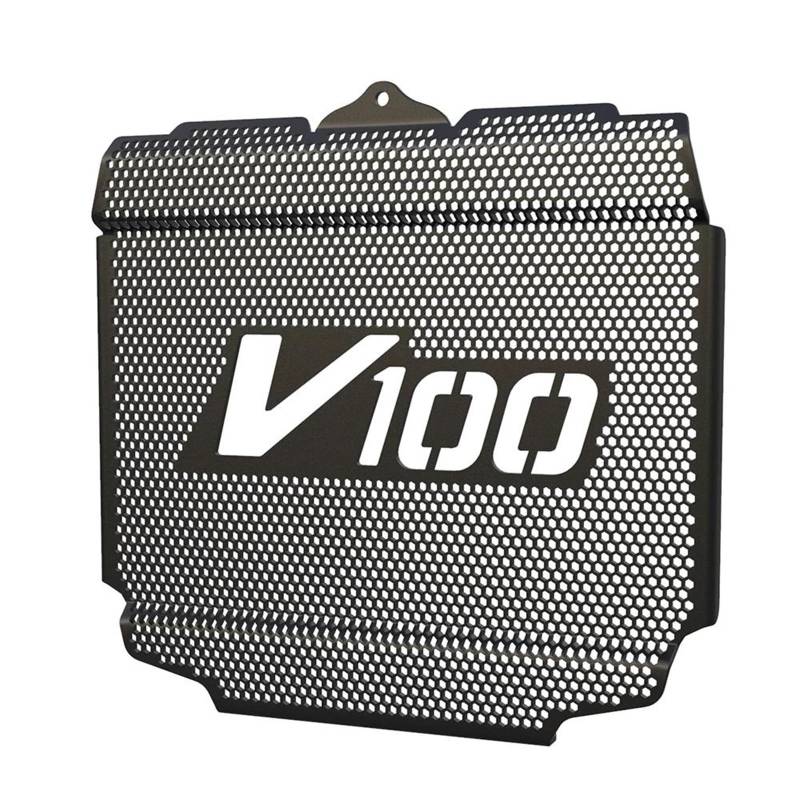 Hochdichtes Sturzsicheres Kühlerschutz Zylinderkopf Motorschutz Schutz Komplettset Für Moto Guzzi V100 Für Mandello S 2022-2023-2024 2025(Radiator Guard,L) von SXQPOCAR