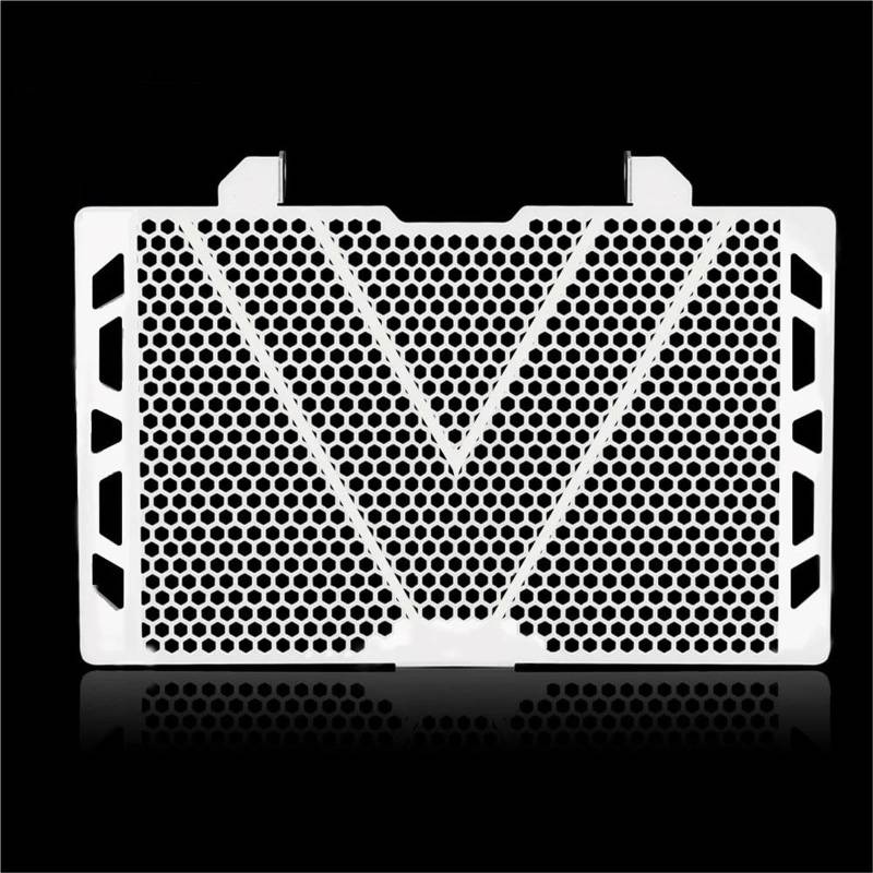 Hochdichtes Sturzsicheres Motorrad Kühlergrill Abdeckung Schutz Schutz Protetor Für NC750X NC 750X NC750 X 2021 2022 2023(Silver,S) von SXQPOCAR