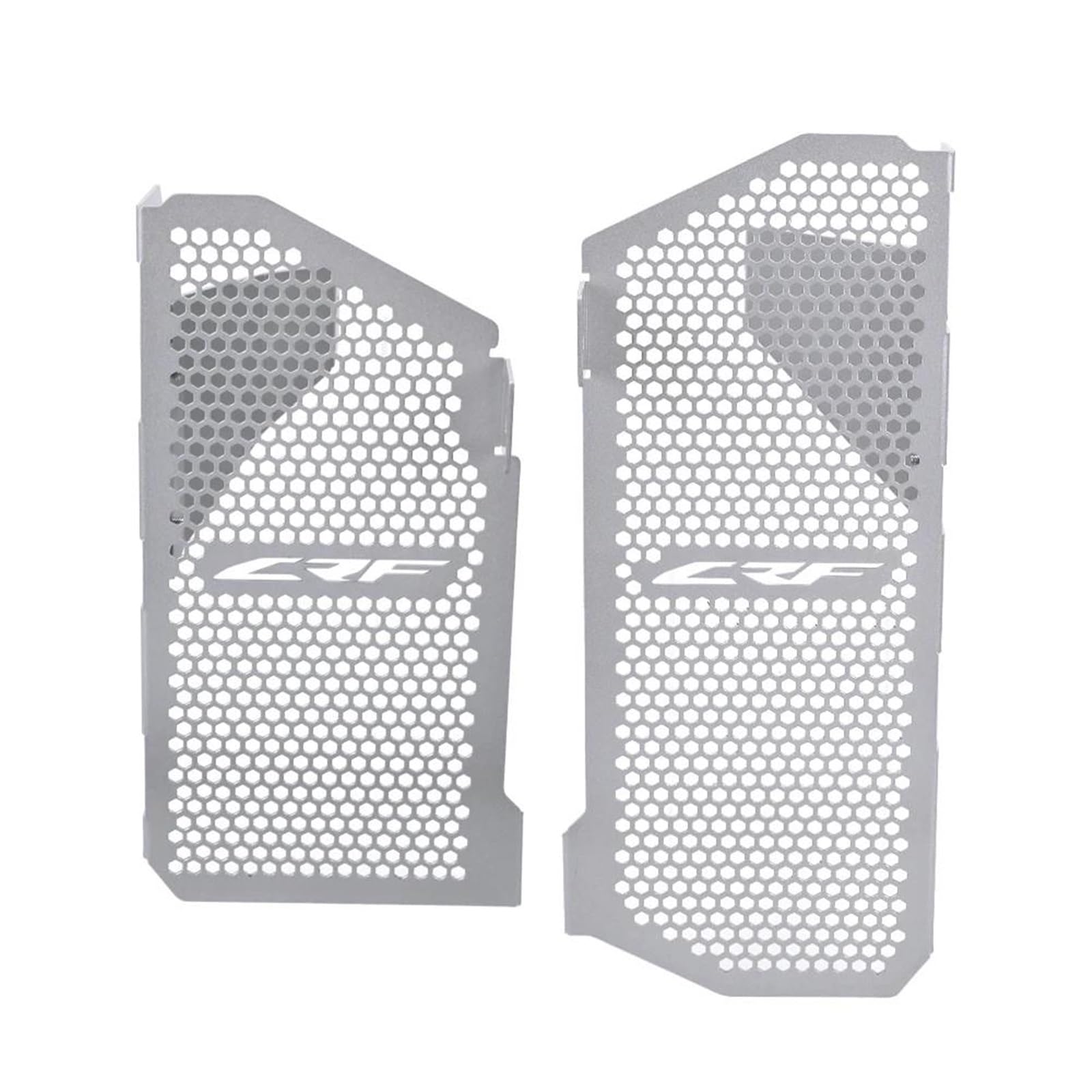 Hochdichtes Sturzsicheres Motorrad Kühlergrill Schutz Abdeckung Schutz Für CRF450L CRF450X CRF450RL CRF 450X 450RL 2019-2020-2021-2022-2023-2024(Silver) von SXQPOCAR