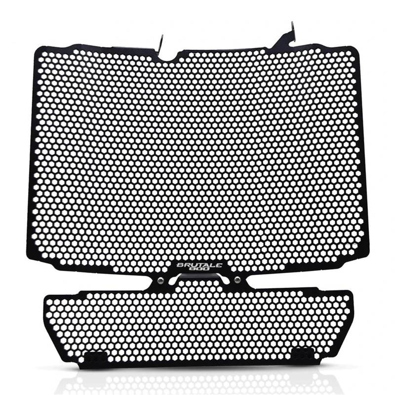 Hochdichtes Sturzsicheres Motorrad Kühlergrill Schutz Abdeckung Schutz Für MV Agusta Brutale 800 2016-2023 Für Italjet Dragster 800/800RR(A set,M) von SXQPOCAR
