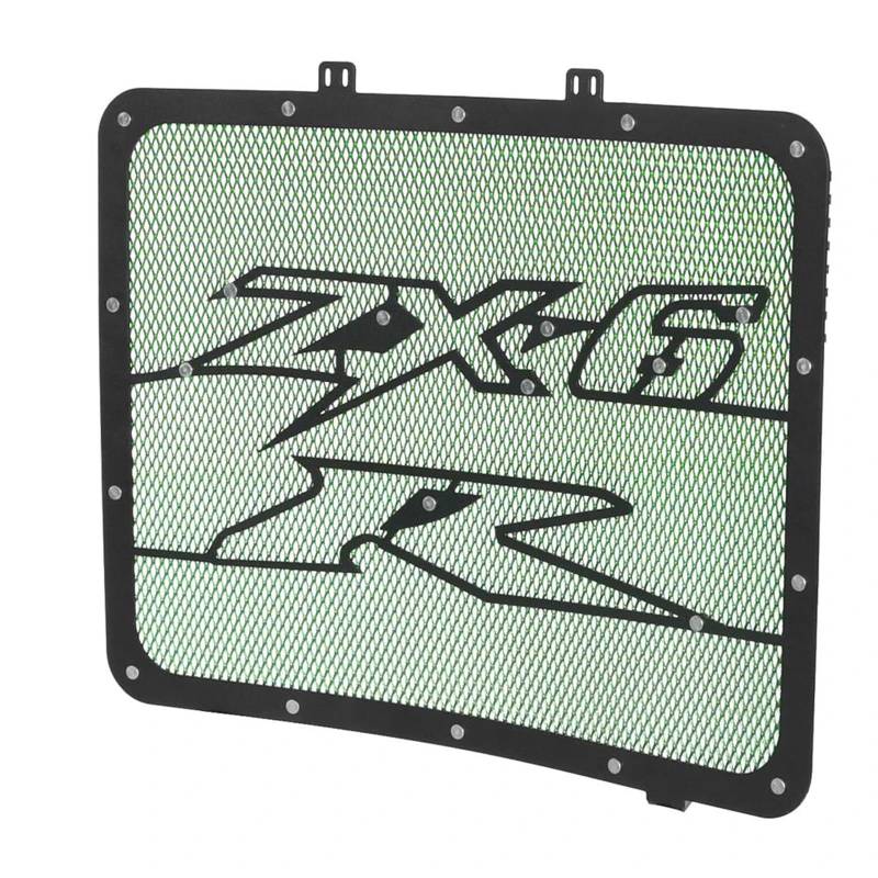 Hochdichtes Sturzsicheres Motorrad Kühlergrill Wache Cover Schutz Für Kawasaki Ninja ZX6R ZX-6R ZX636 ZX 636 2003 2004(Groen) von SXQPOCAR