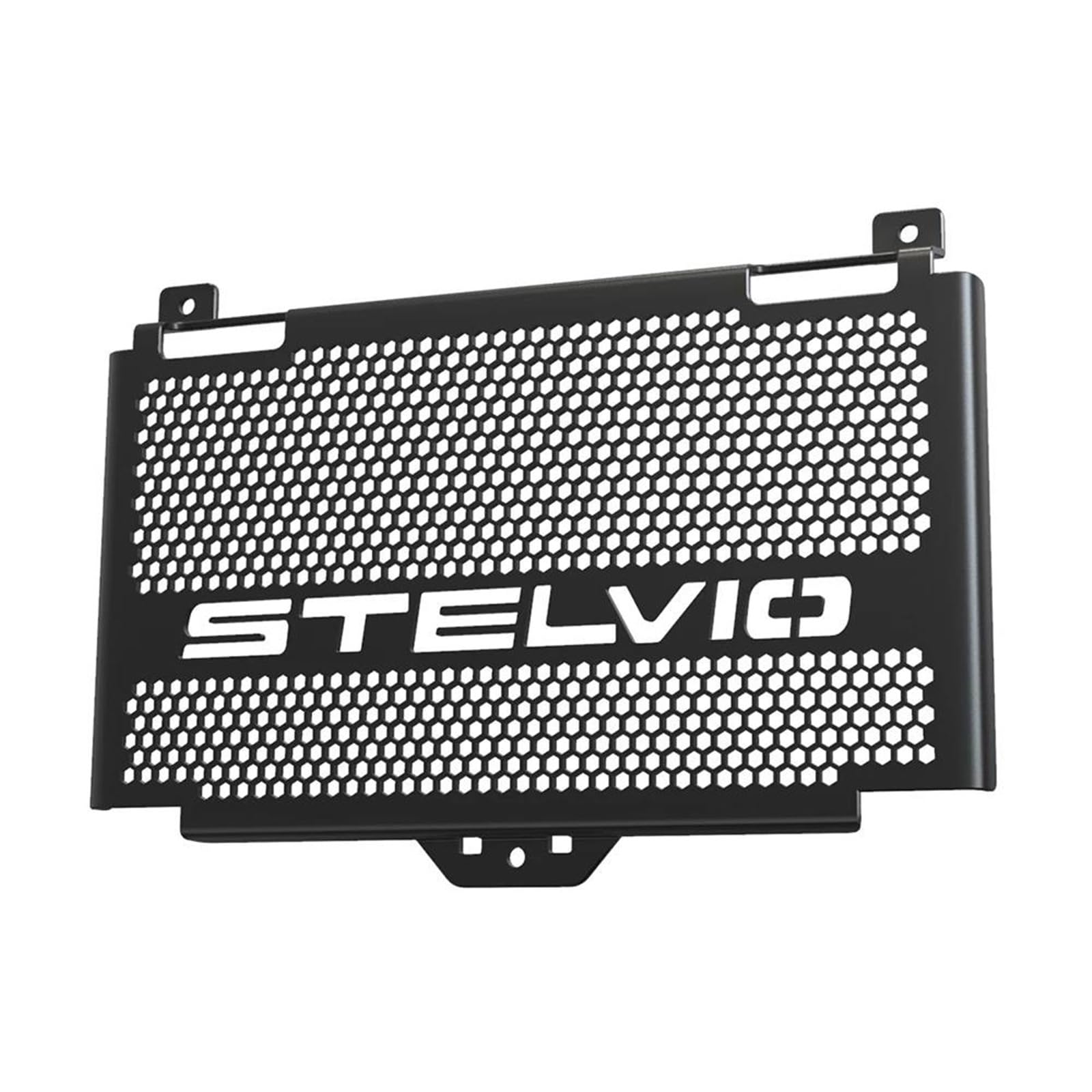 Hochdichtes Sturzsicheres Motorrad Kühlergrill Wache Schutz Wasser Tank Schutz Für Moto Guzzi Stelvio 1200 Für Stelvio1200 2008-2009-2010(Black,Mesh) von SXQPOCAR
