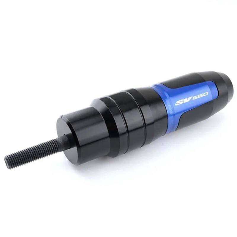 Motorrad Crash Schieberegler Anti Crash Caps Für Suzuki SV650 SV 650 1999-2018 SV650X 2018-2020 Crash Pads Auspuff Slider Crash Protector(Blue) von SXQPOCAR