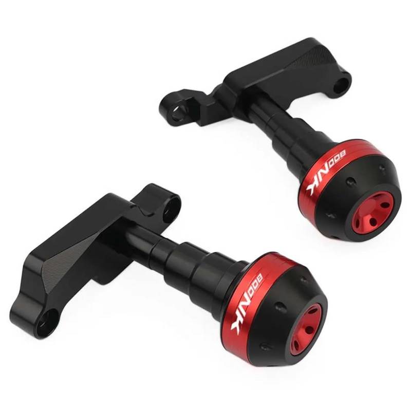 Motorrad Crash Schieberegler Anti Crash Caps Protector Für CFMOTO NK800 NK 800 2022-2024 Motor Schutz Abdeckung Rahmen Sliders(Rood) von SXQPOCAR