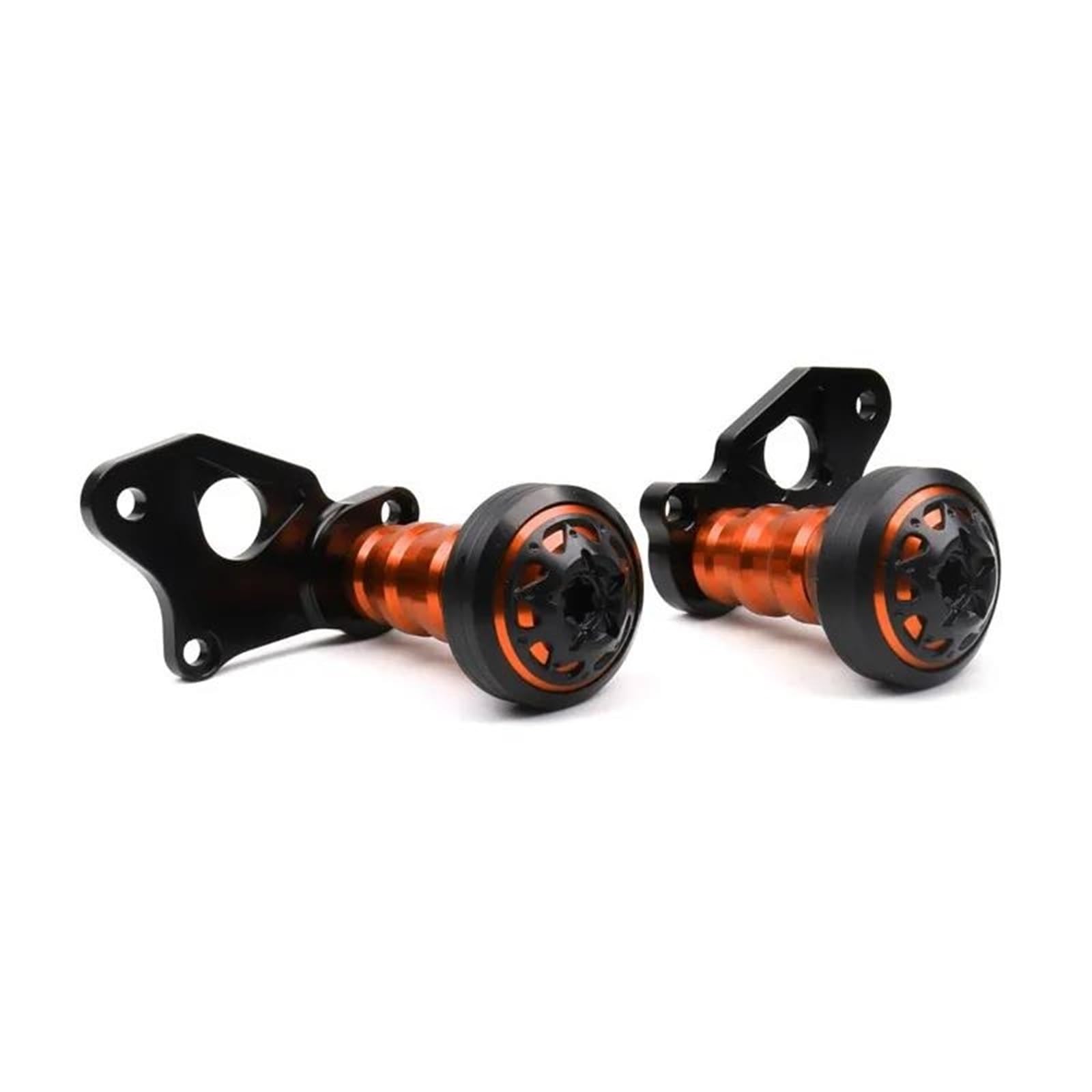Motorrad Crash Schieberegler Anti Crash Caps Protector Für Suzuki GSX-R600 GSX-R750 GSXR750 GSXR600 2006-2016 Rahmen Slider Verkleidung Schutz Crash Protector(Orange) von SXQPOCAR