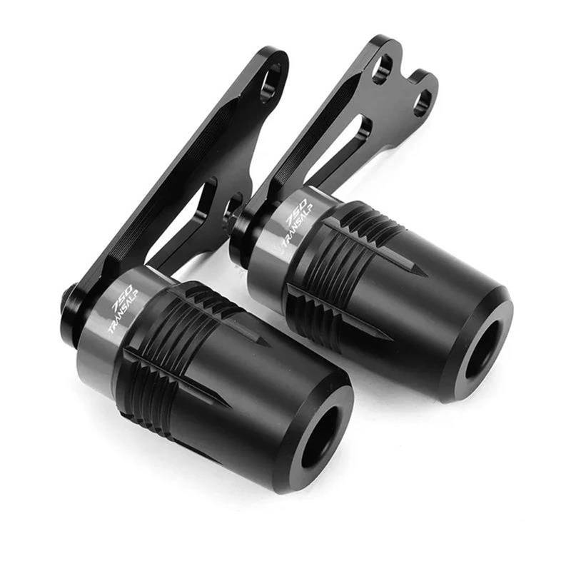Motorrad Crash Schieberegler Anti-Drop-Rahmen-Crash-Slider-Fallschutz Für Transalp 750 Xl750 2023 2024 Motorradschutz-Dekorzubehör(Gray) von SXQPOCAR