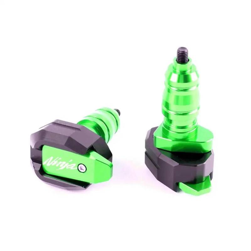 Motorrad Crash Schieberegler Für Kawasaki ZX-10R ZX10R 2013 2014 2015 2016 2017 Motorrad Fallende Schutz Rahmen Slider Verkleidung Schutz Crash Pad Protector(Groen) von SXQPOCAR