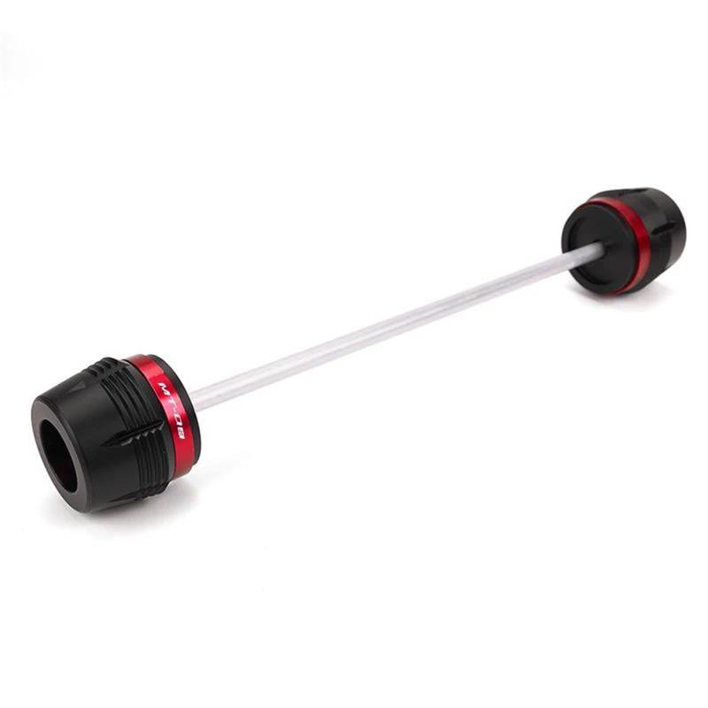 Motorrad Crash Schieberegler Für MT 09 MT09 SP MT09 SP FZ09 2018-2023 2019 2020 Zubehör Vorderachse Rad Gabel Sliders Crash Protector(Rood) von SXQPOCAR
