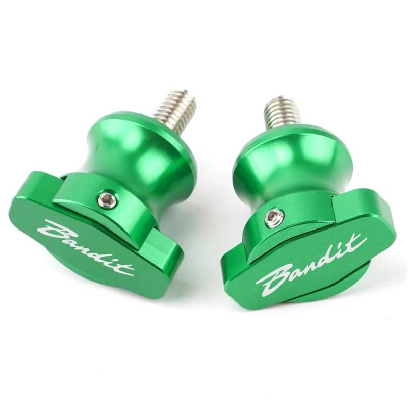Motorrad Crash Schieberegler Für Suzuki Bandit GSF 1250S 1250 1200 250 400 650 GSX650F CNC Rahmen Steht 8MM Schrauben Sliders Schwinge Spulen Slider(Groen) von SXQPOCAR