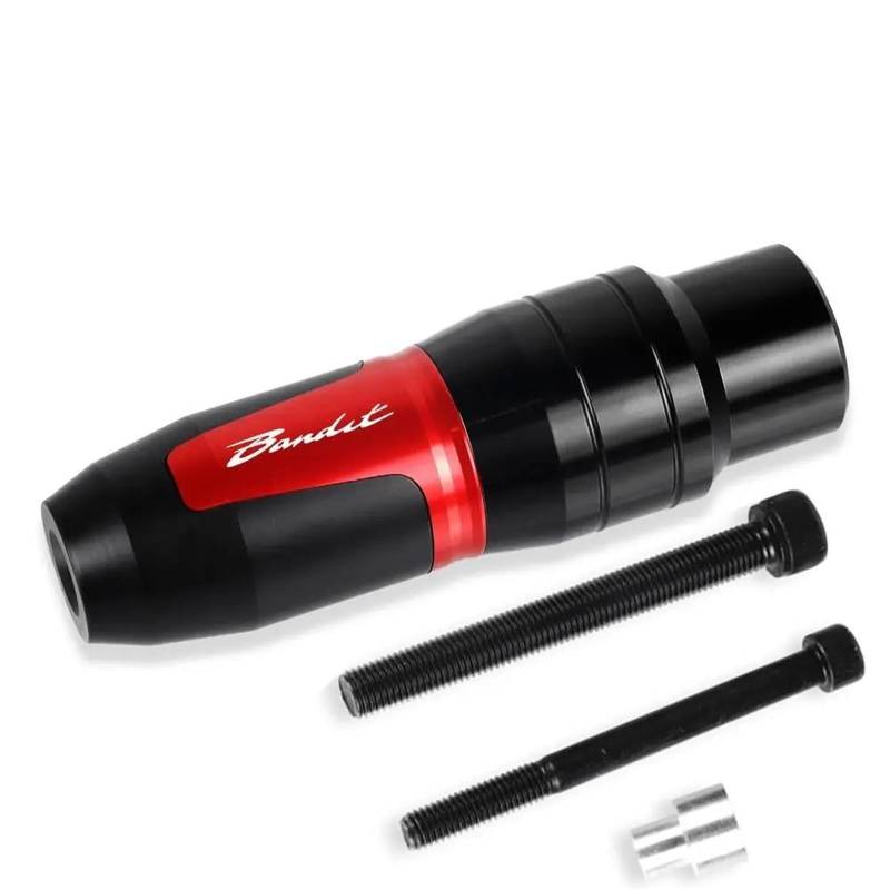Motorrad Crash Schieberegler Für Suzuki Bandit GSF600 GSF650 GSF1200 GSF1250 GSF 600 650 1200 1250 Auspuff Sturzpads Crash Pads Fallen Protector(Rood) von SXQPOCAR
