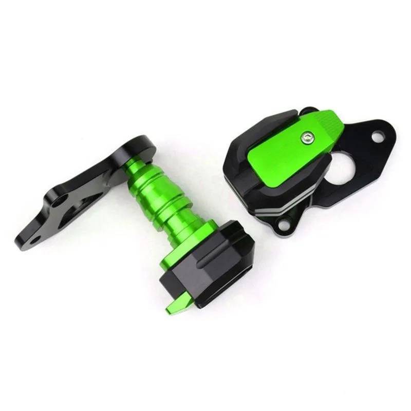 Motorrad Crash Schieberegler Für Suzuki GSX-R600 GSX-R750 GSXR750 GSXR600 2006-2016 Motorrad Fallende Schutz Rahmen Slider Verkleidung Schutz Crash Protector(Groen) von SXQPOCAR