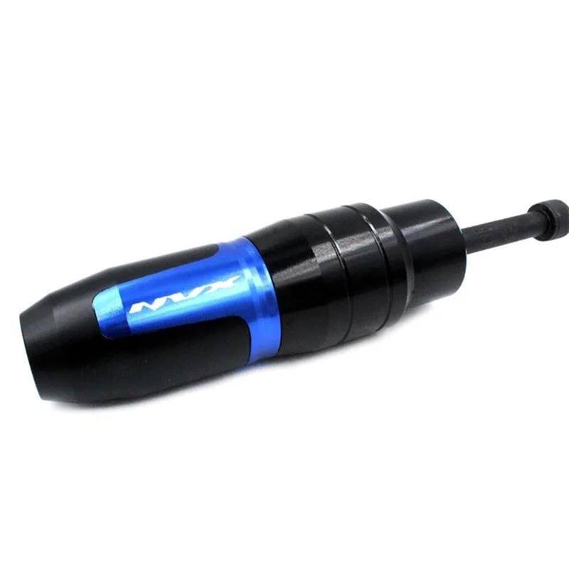 Motorrad Crash Schieberegler Für Yama-ha NVX155 NVX 155 2015-2023 Motorrad CNC-Rahmenpads Auspuffschieber Crash Protector(Blue) von SXQPOCAR