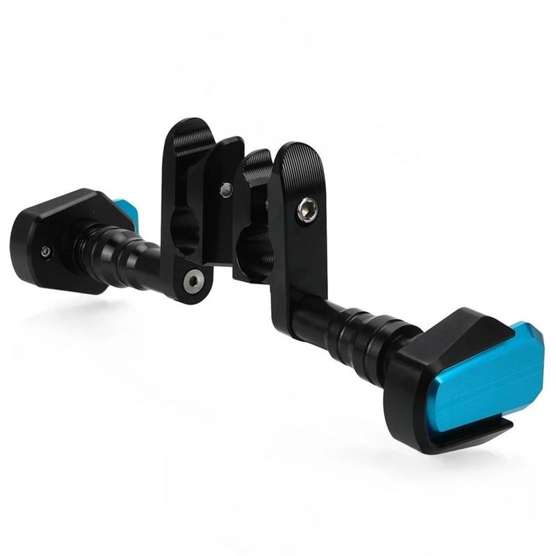 Motorrad Crash Schieberegler Motorrad Fallen Rahmen Slider Verkleidung Schutz Crash Pad Protector Für CFMOTO 450SR 450SS 2024 2023 2022 450 SR SS(Blue) von SXQPOCAR