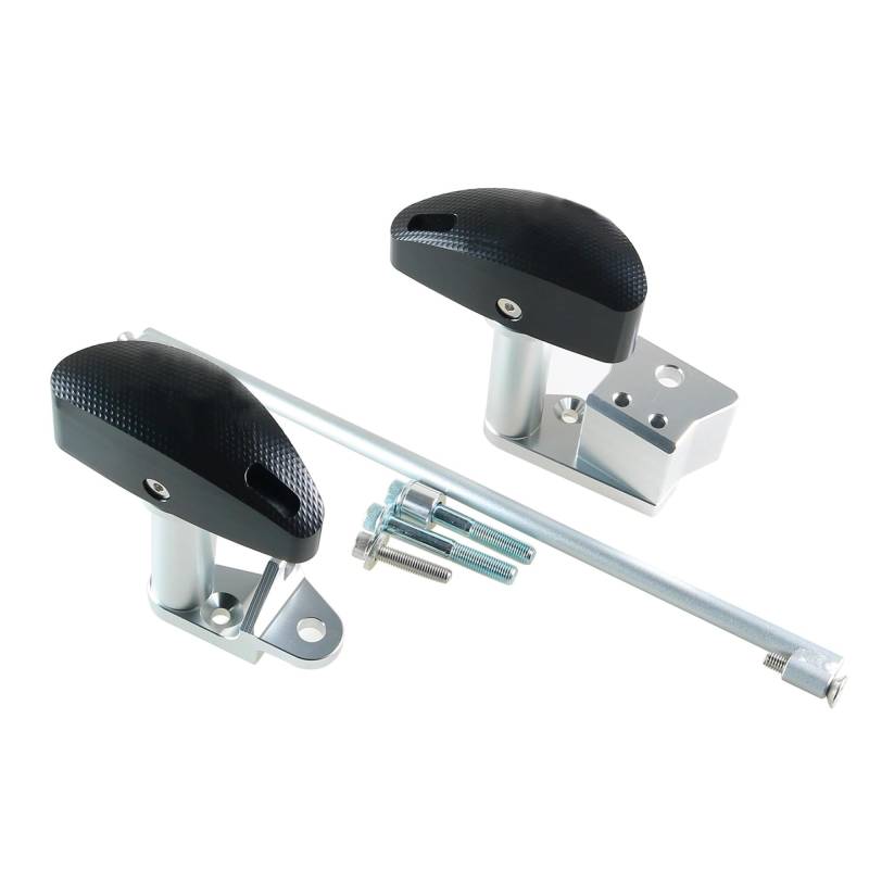 Motorrad Crash Schieberegler Motorrad Motor Rahmen Slider Abdeckung Für Suzuki Hayabusa GSXR1300 GSX 1300 2008-2020 Fallende Schutz Schutz(Sliver) von SXQPOCAR