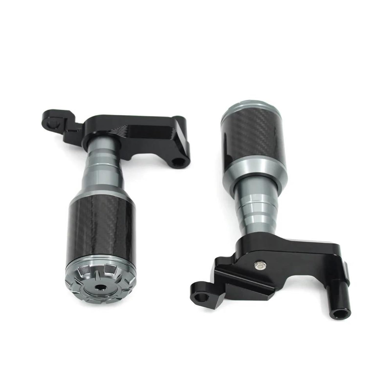 Motorrad Crash Schieberegler Motorrad Motor Schutz Crash Protector Stoßstange Slider Anti-drop Ball Protector Für CFMOTO 800NK 2023 800 NK NK800 2023 2024(Titanium) von SXQPOCAR