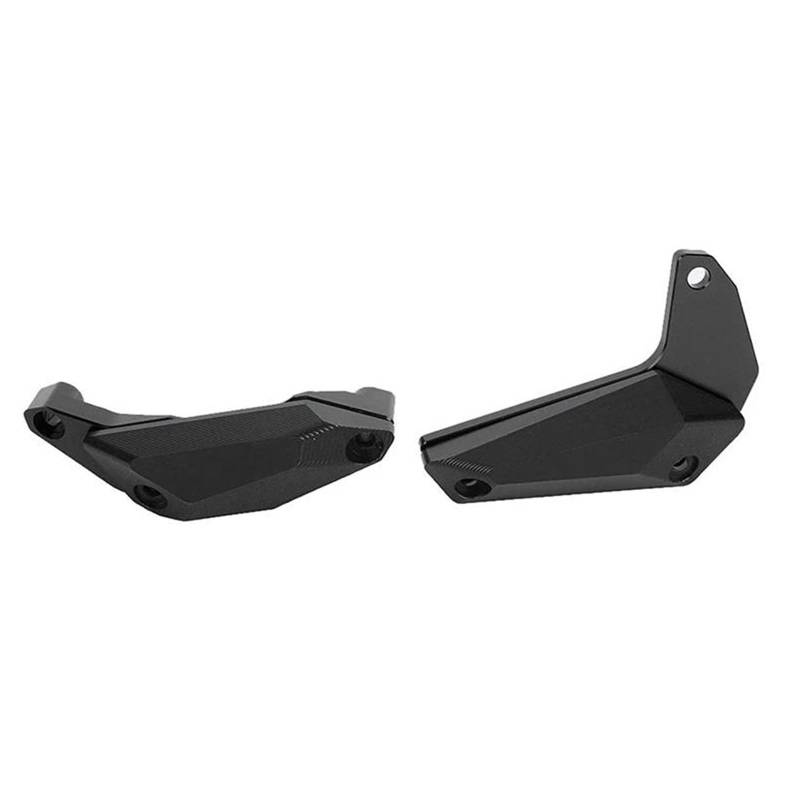 Motorrad Crash Schieberegler Motorrad-Motorschutz Motorstator-Schieber Crash Pad Fallrahmenschutz Für Yama-ha YZF R1S MT-10 FZ-10 2015-2020(Black) von SXQPOCAR