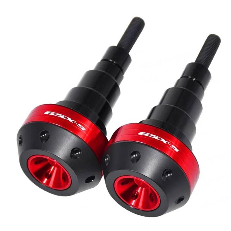 Motorrad Crash Schieberegler Motorrad Sturzpads Für Suzuki GSX-S750 GSX-S1000 GSX-S 750 GSXS 1000 Crash Bungs Motorrad Fallen Crash Protector Schutz(Rood) von SXQPOCAR