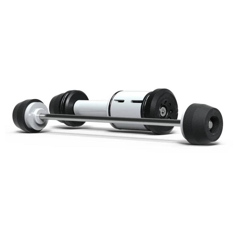 Motorrad Crash Schieberegler Motorrad Vorne Hinten Rad Achse Gabel Crash Protector Pad Slider Für BMW R1200R R1200RS R1250R R1250RS 2015-2024(Front and Rear) von SXQPOCAR