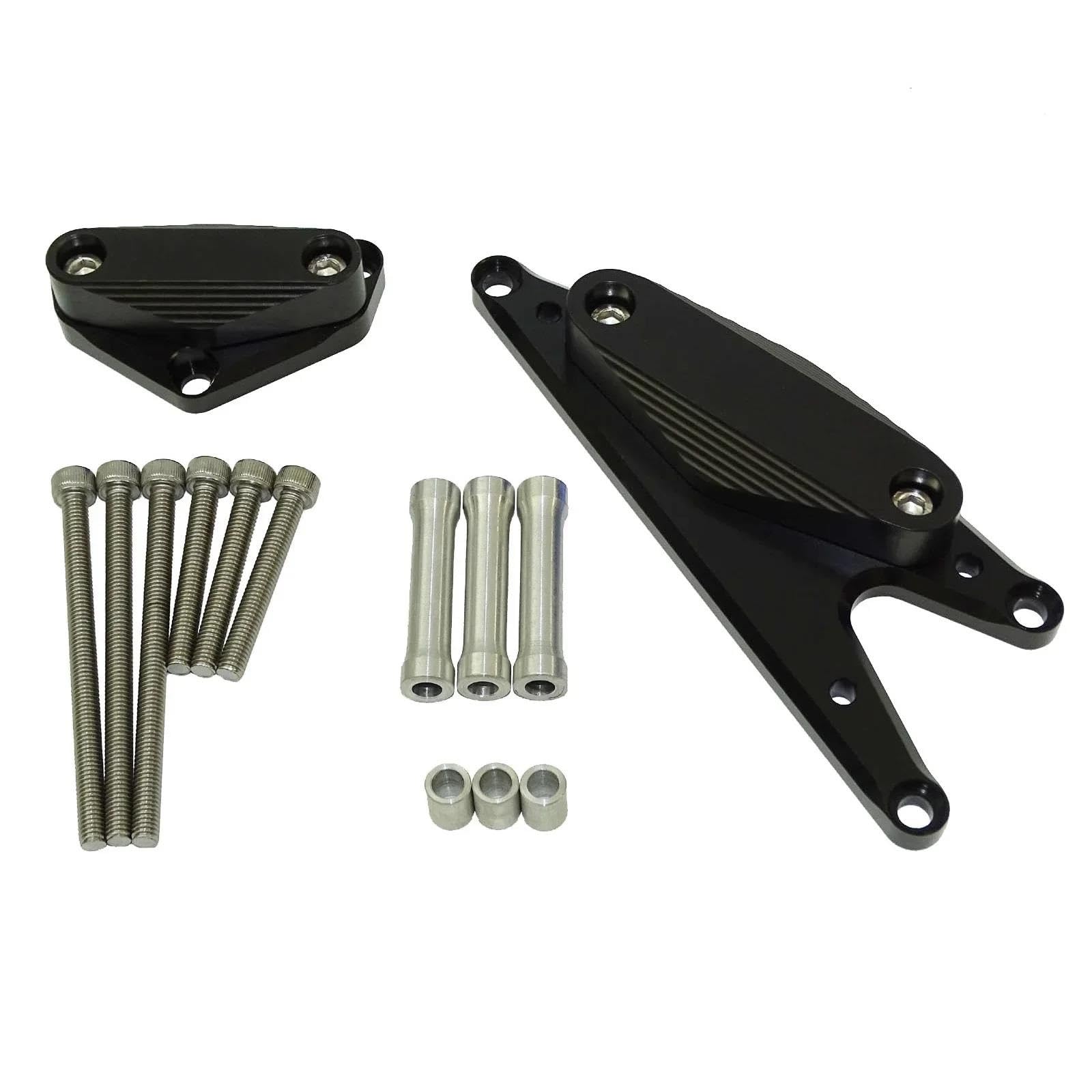 Motorrad Crash Schieberegler Racing Motor Fall Schutz Stator Zündung Abdeckung Crash Pad Sliders Protector Für Suzuki Bandit GSX1250FA GSF1250 2007-2021(Black) von SXQPOCAR