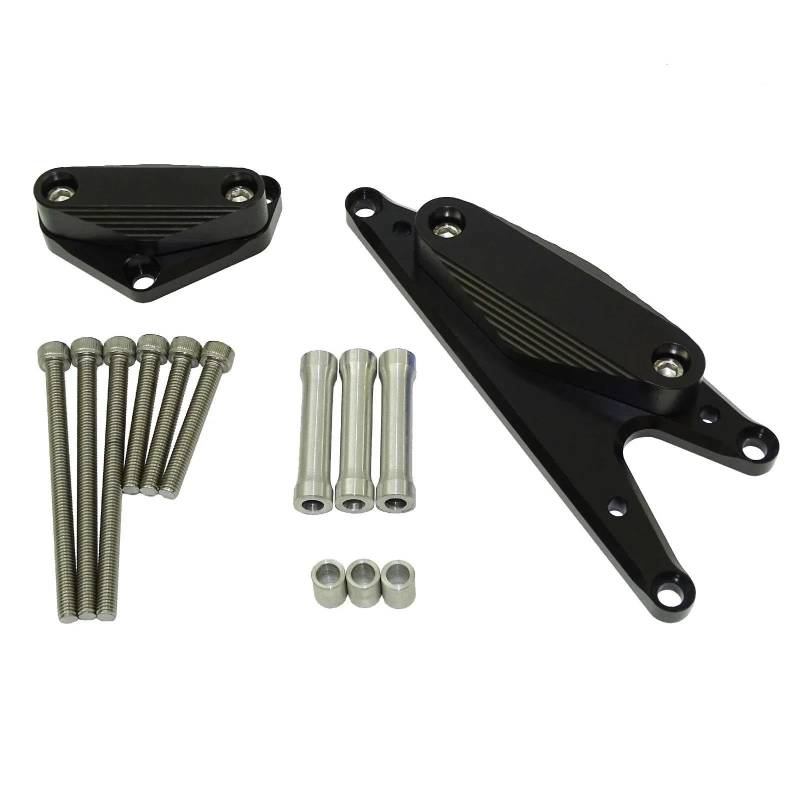 Motorrad Crash Schieberegler Racing Motor Fall Schutz Stator Zündung Abdeckung Crash Pad Sliders Protector Für Suzuki Bandit GSX1250FA GSF1250 2007-2021(Black) von SXQPOCAR