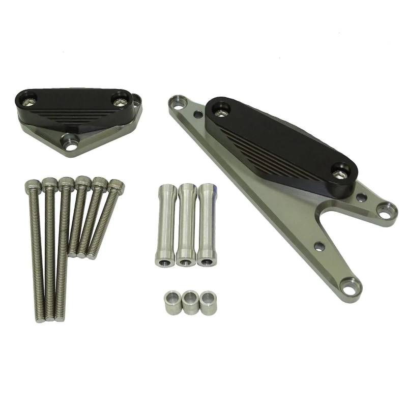 Motorrad Crash Schieberegler Racing Motor Fall Schutz Stator Zündung Abdeckung Crash Pad Sliders Protector Für Suzuki Bandit GSX1250FA GSF1250 2007-2021(Titanium) von SXQPOCAR