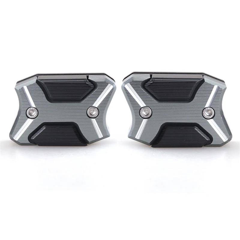 Motorrad Crash Schieberegler Rahmen Slider Für BMW G310R 2016-2019 Fallende Schutz CNC Aluminium Legierung Motorrad Anti Crash Pads Verkleidung Wachen(Gray) von SXQPOCAR