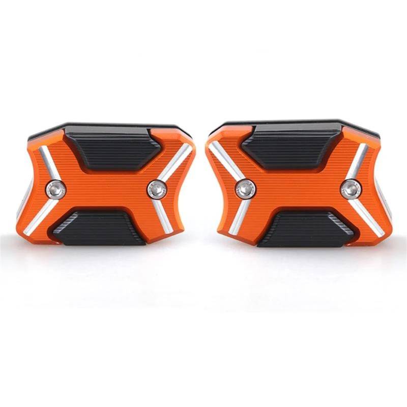 Motorrad Crash Schieberegler Rahmen Slider Für BMW G310R 2016-2019 Fallende Schutz CNC Aluminium Legierung Motorrad Anti Crash Pads Verkleidung Wachen(Orange) von SXQPOCAR