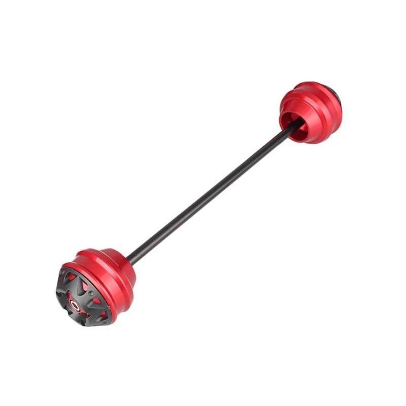 Motorrad Crash Schieberegler Vorderradschutz Achse Gabel Crash Slider Für Suzuki Bandit GSF1250 GSF1250FA GSF 1250(Rood) von SXQPOCAR