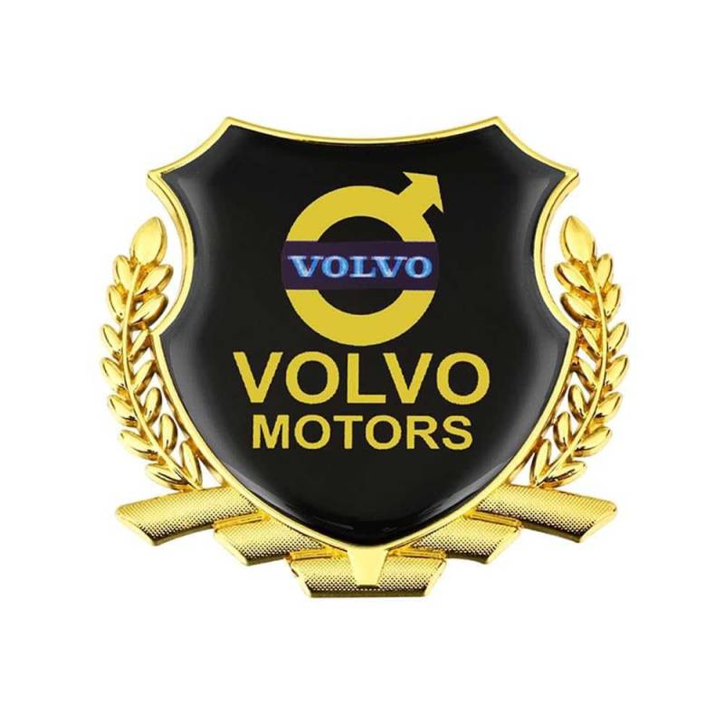 SXSTYSXCLGS Auto Aufkleber Abzeichen,Fahrzeugaufkleber für Volvo S90 S60 XC60 XC40 XC90 V40 V60 S60 S80,Auto-Exterieur-Embleme-Abzeichen, Autodekorationsaufkleber von SXSTYSXCLGS