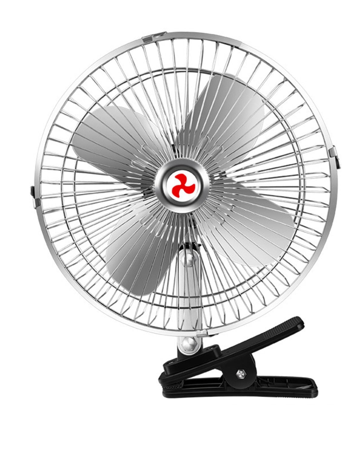 Auto Ventilator 10 Zoll 12 Bis 24V Autoventilator Für Fahrzeugkühlung Mit Verstellbarer Halterung KFZ Lüfter(Metal 24V) von SXXJVES