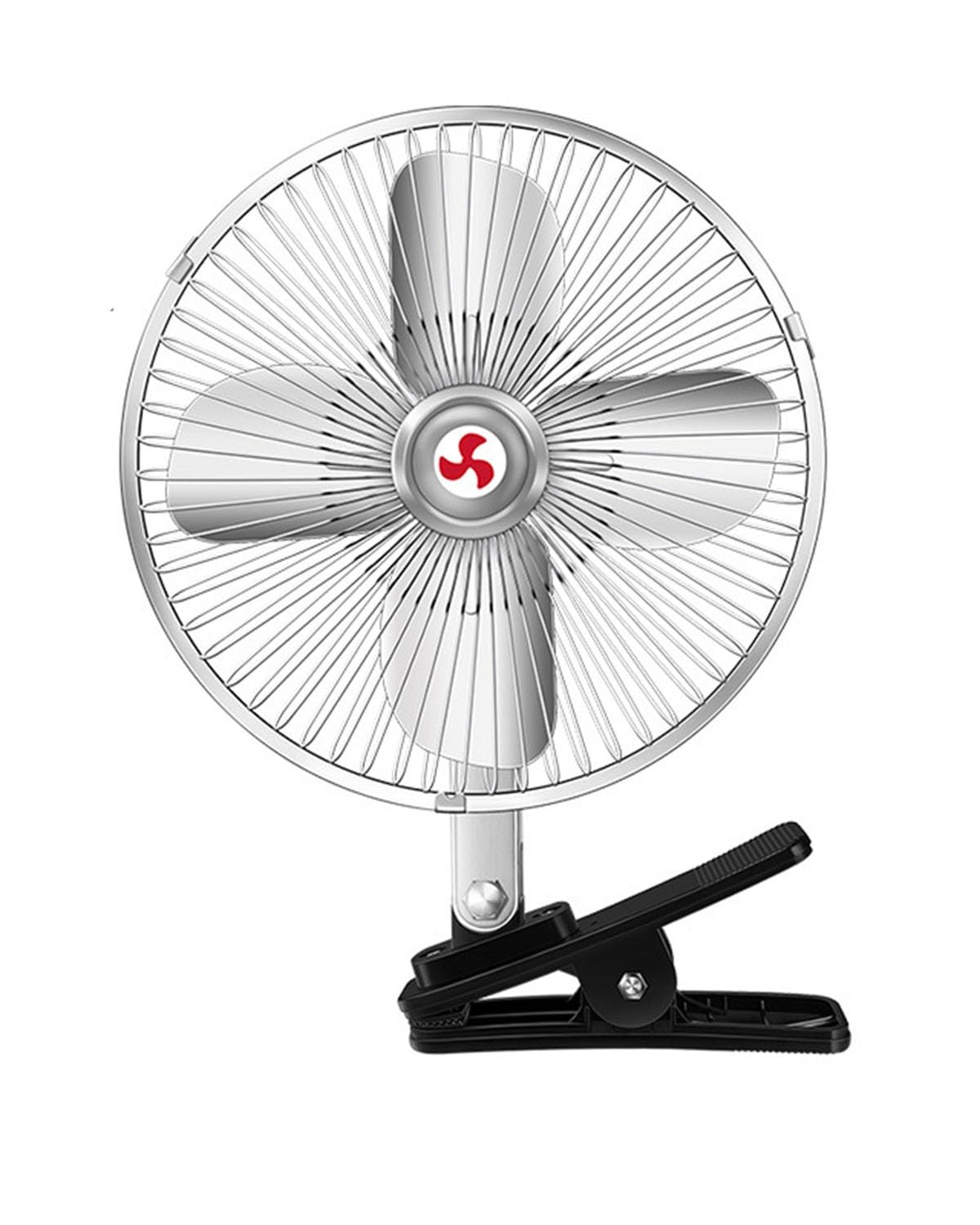 Auto Ventilator 8 Zoll 12 Bis 24V Autoventilator Für Fahrzeugkühlung Mit Verstellbarer Halterung KFZ Lüfter(Metal 24V) von SXXJVES