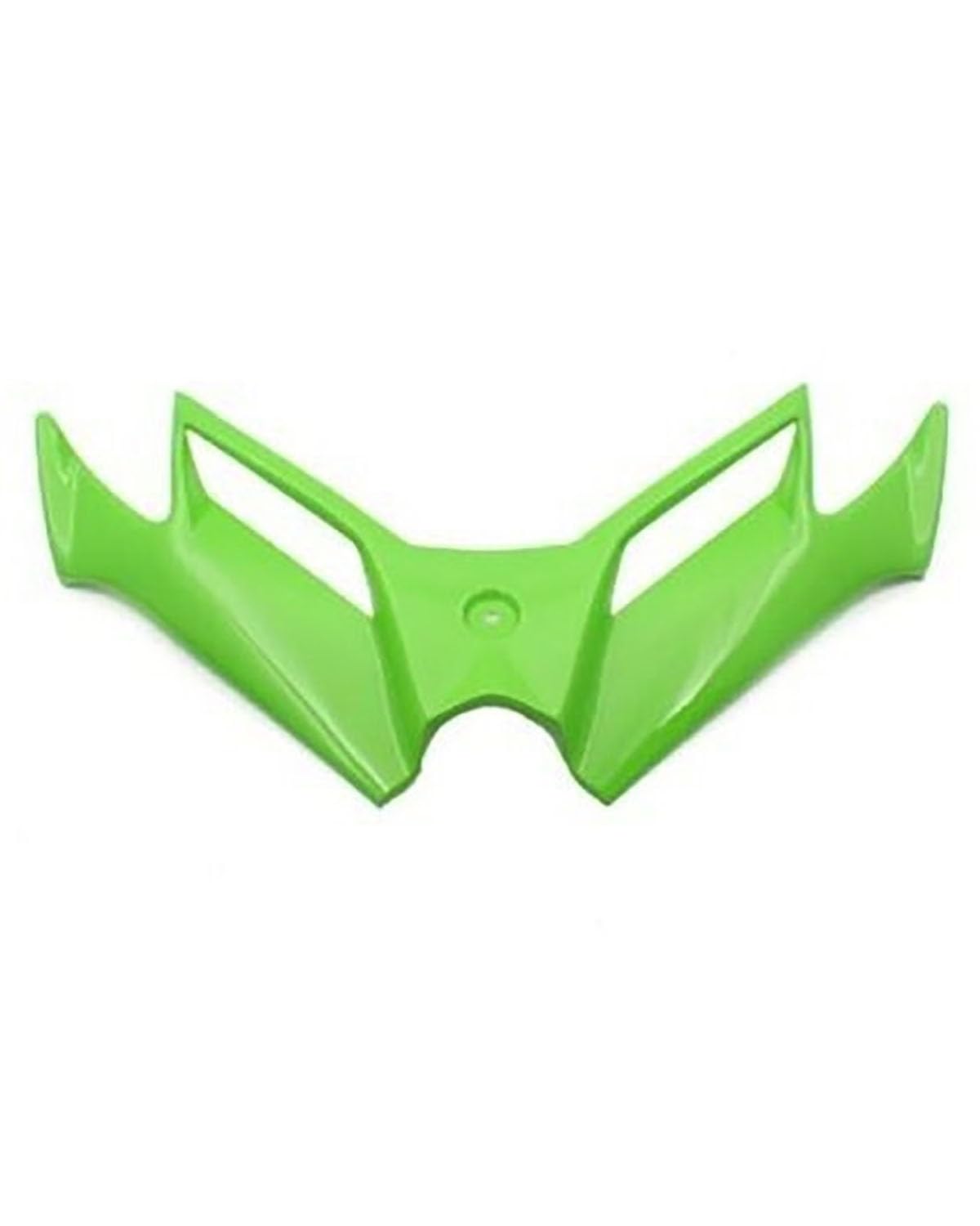 Motorrad-Winglets Anwendbar Für Ninja 300 250 Motorräder Front Verkleidung Air Intake Spoiler Unteren Festen Flügel Motorradspoiler(Green) von SXXJVES