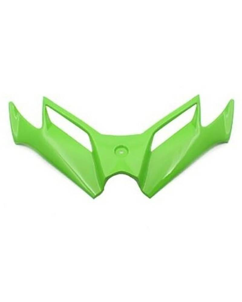 Motorrad-Winglets Anwendbar Für Ninja 300 250 Motorräder Front Verkleidung Air Intake Spoiler Unteren Festen Flügel Motorradspoiler(Green) von SXXJVES