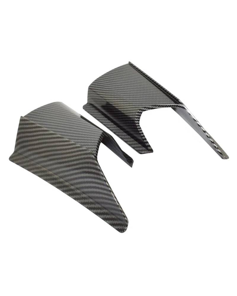 Motorrad-Winglets Geeignet Für ADV160 150 2019 2020 Motorräder Modifizierte Seite Flügel Feste Wind Flügel Motorradspoiler(Carbon Fiber) von SXXJVES