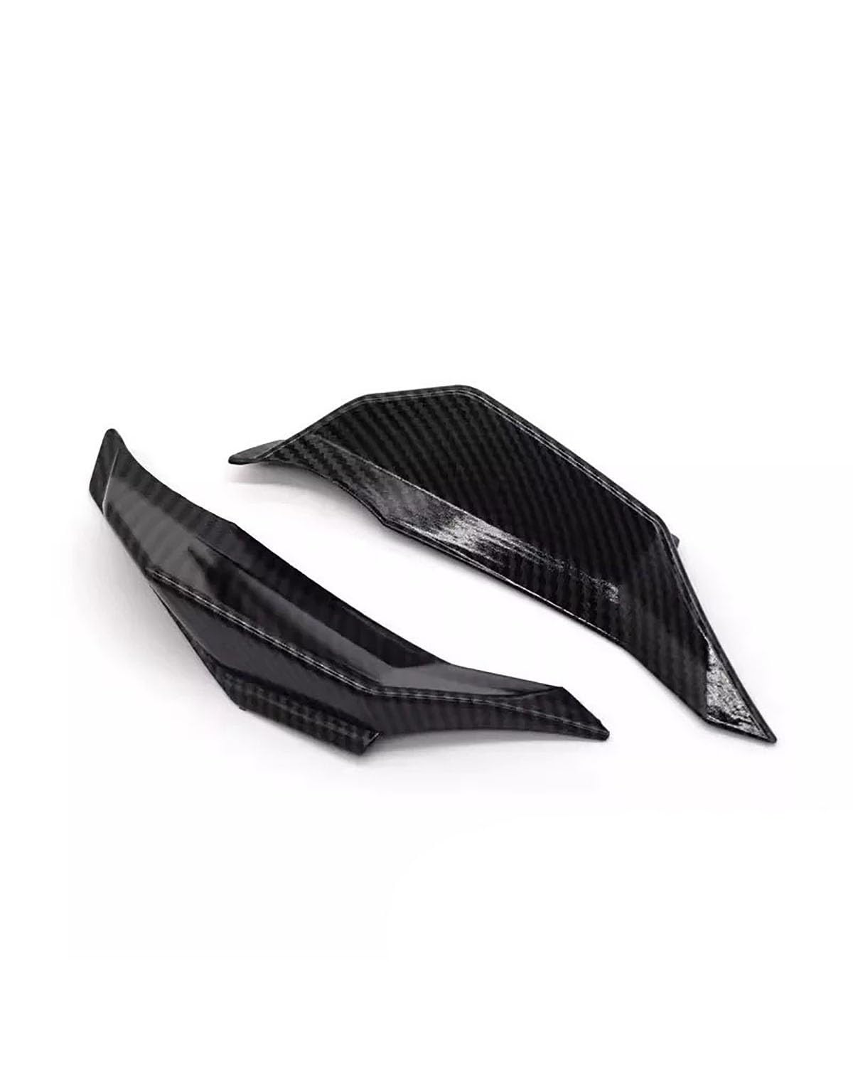 Motorrad-Winglets Geeignet Für ADV160 Motorräder Änderung Teile Seite Shroud Spoiler Motorradspoiler(Carbon Fiber) von SXXJVES