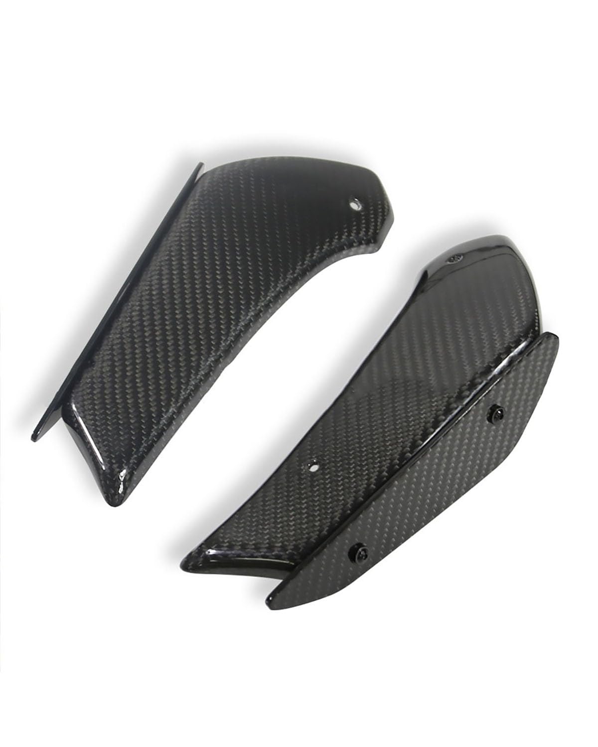 Motorrad-Winglets Geeignet Für S1000RR S1000 RR 2010 2011 2012 2013 2014 2015 2016 2017 2018, Modifizierte Festflügelverkleidung. Motorradspoiler(Carbon Fiber Pattern) von SXXJVES