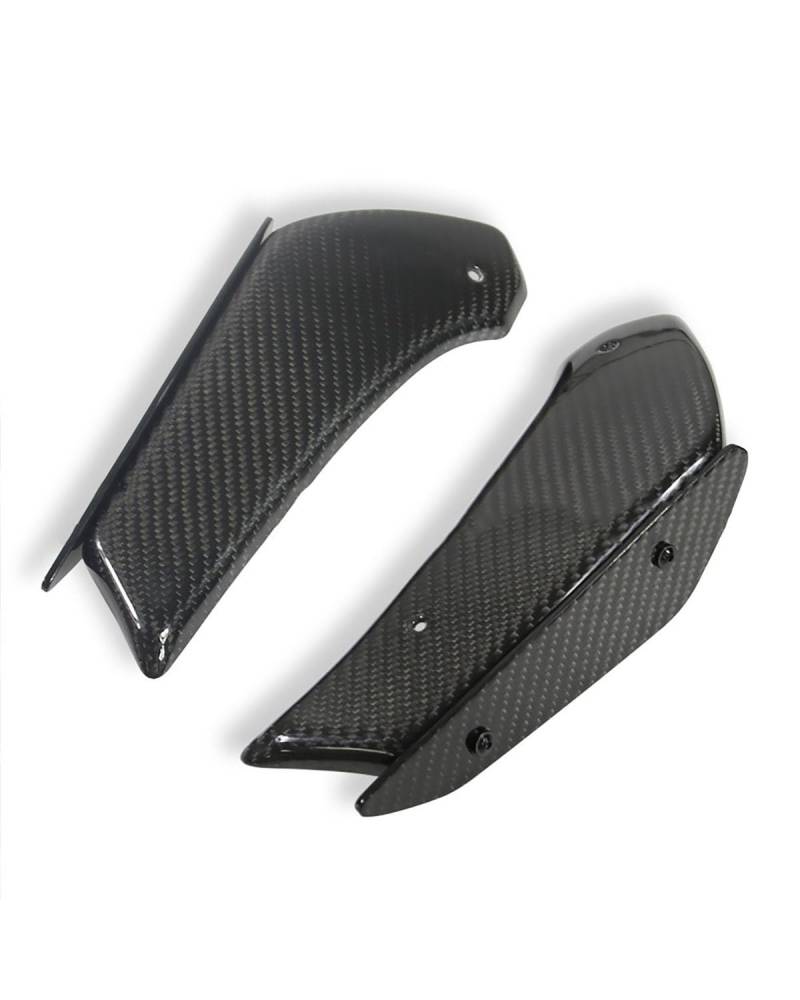 Motorrad-Winglets Geeignet Für S1000RR S1000 RR 2010 2011 2012 2013 2014 2015 2016 2017 2018, Modifizierte Festflügelverkleidung. Motorradspoiler(Carbon Fiber Pattern) von SXXJVES
