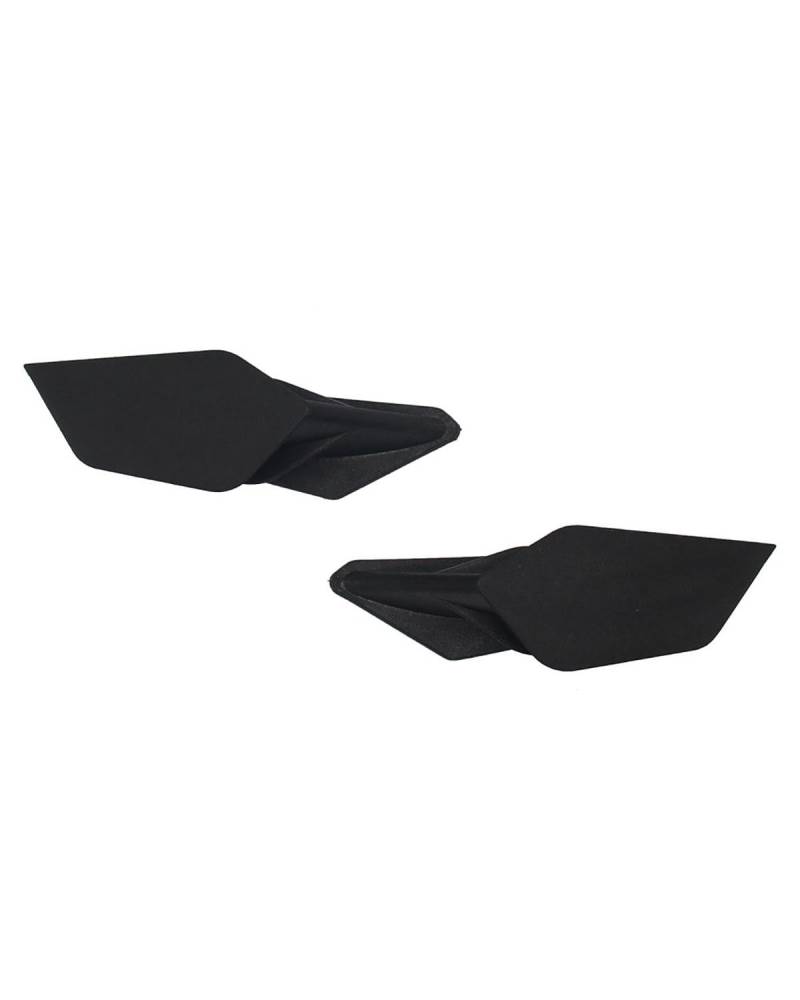 Motorrad-Winglets Geeignet Für Suzuki Für Yamaha Motorräder Änderung Teile Feste Wind Flügel Motorradspoiler(Black) von SXXJVES