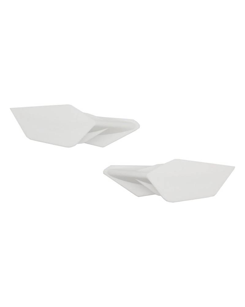 Motorrad-Winglets Geeignet Für Suzuki Für Yamaha Motorräder Änderung Teile Feste Wind Flügel Motorradspoiler(White) von SXXJVES