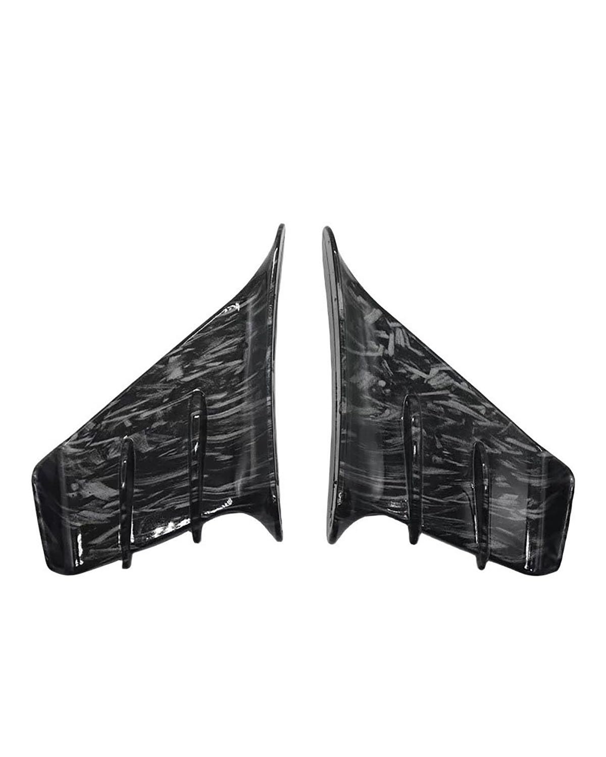 Motorrad-Winglets Universal-Motorrad-Spoiler Für Aufkleben Motorradspoiler(Forging Pattern) von SXXJVES