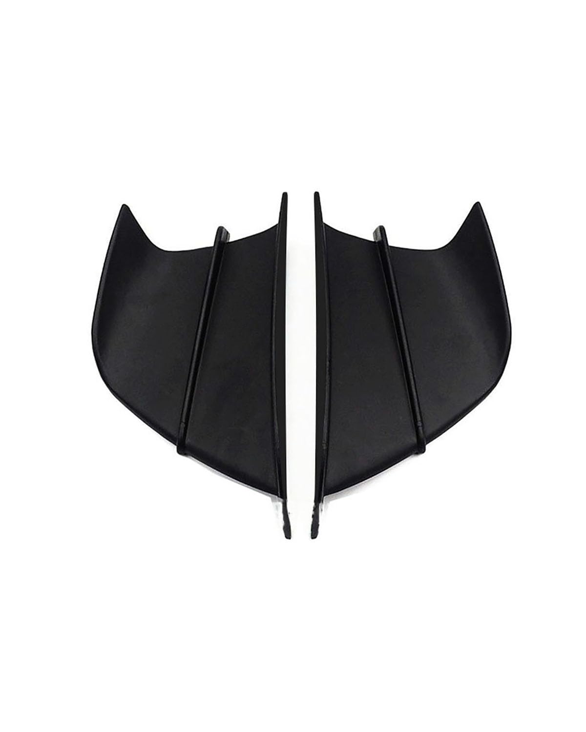 Motorrad-Winglets Universal-Motorradzubehör Modifizierter Seitenspoiler Universal-Seitenspoiler Motorradspoiler(Black) von SXXJVES