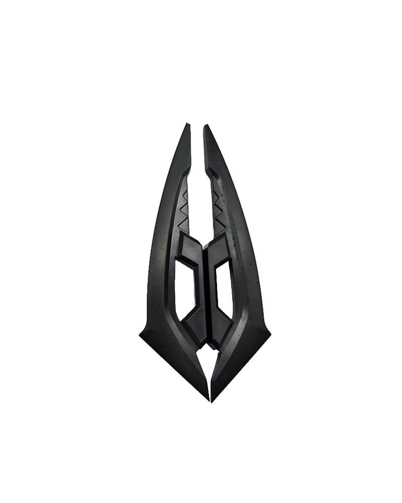 Motorrad-Winglets Universal Motorräder Körper Dekoration Aufkleber Seite Spoiler Klaue Geformt Seite Spoiler Motorradspoiler(Black) von SXXJVES