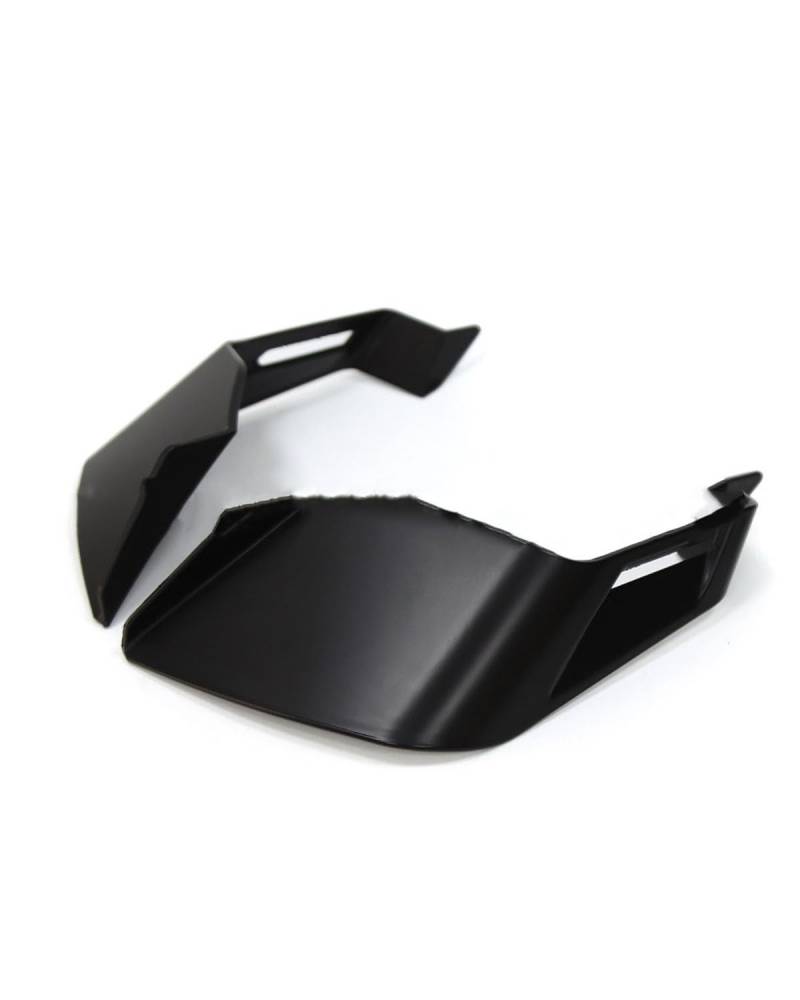Motorrad-Winglets Universal Motorräder Modifizierte Feste Wind Flügel Seite Wind Flügel Untere Lip Spoiler Motorradspoiler(Matte Black) von SXXJVES