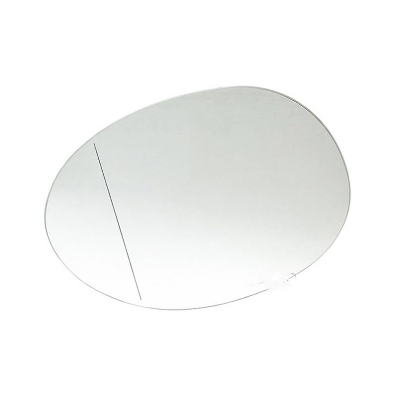 Außenspiegel Glas für BMW Mini F55 Hatch 5DR 2013- Heated, Rückspiegel Dauerhaft SeitentüR AußEnspiegel Rückansicht Seiten Spiegel Zubehör,Left von SXXTS
