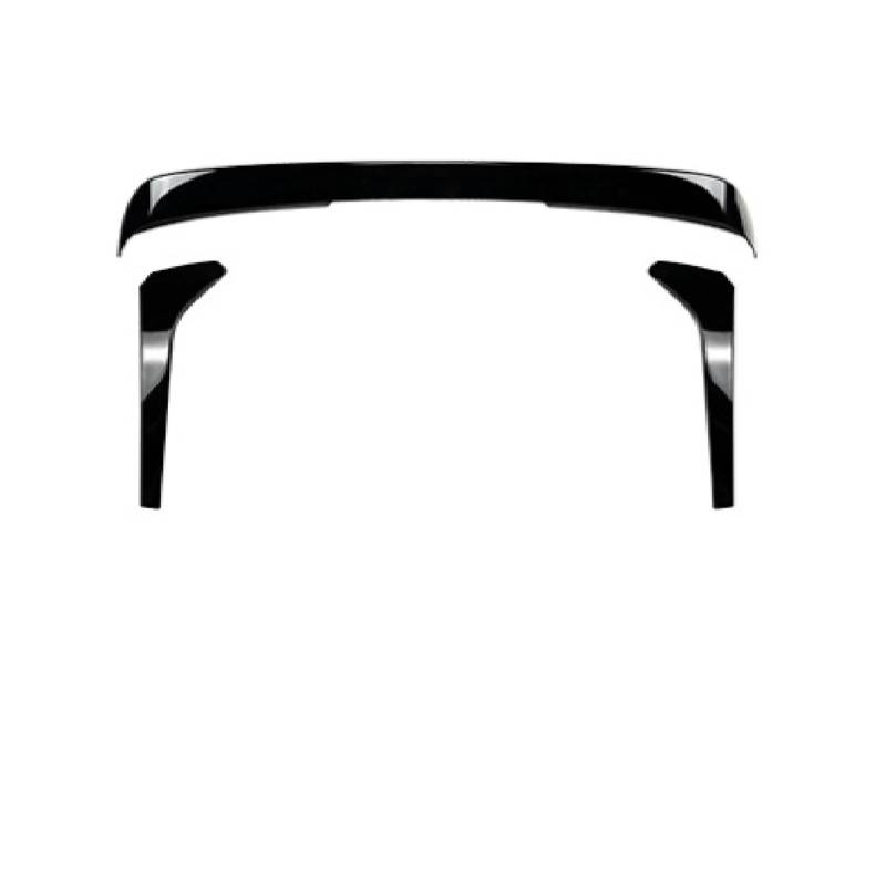 Heckspoiler für Volkswagen Tiguan MK2 Standard Edition Rline 2017-2023, Spoilerlippe Dauerhaft Kratzfest Kofferraumspoiler Lippe Kofferraum Heck Spoiler Auto Zubehör,Black von SXXTS