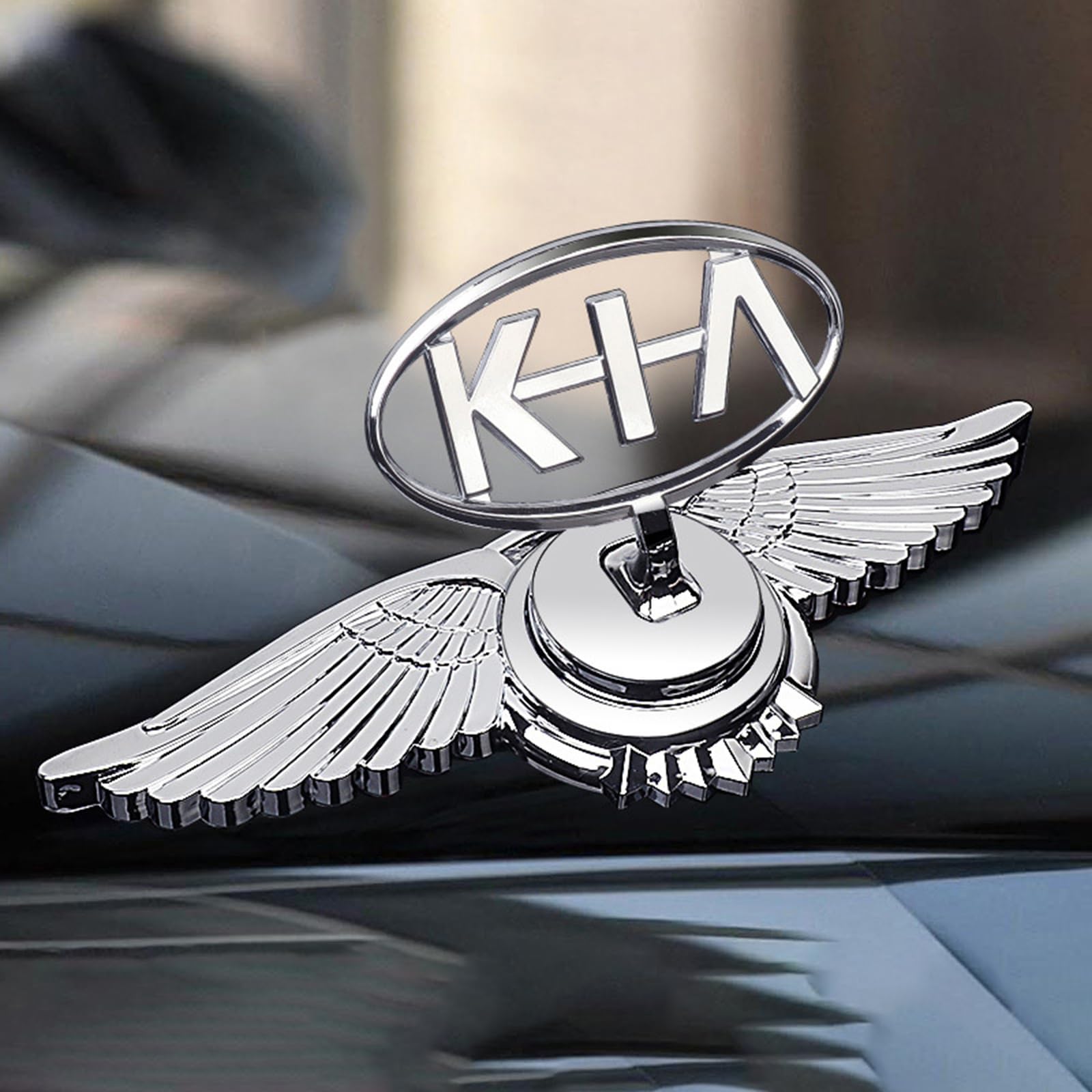 Auto Abzeichen Logo Aufkleber für Kia Carnival, Fahrzeug Wasserdicht Dekoration Emblem FürAuto Modifikation Car Styling Dekorative Zubehör,B von SXZMAZS