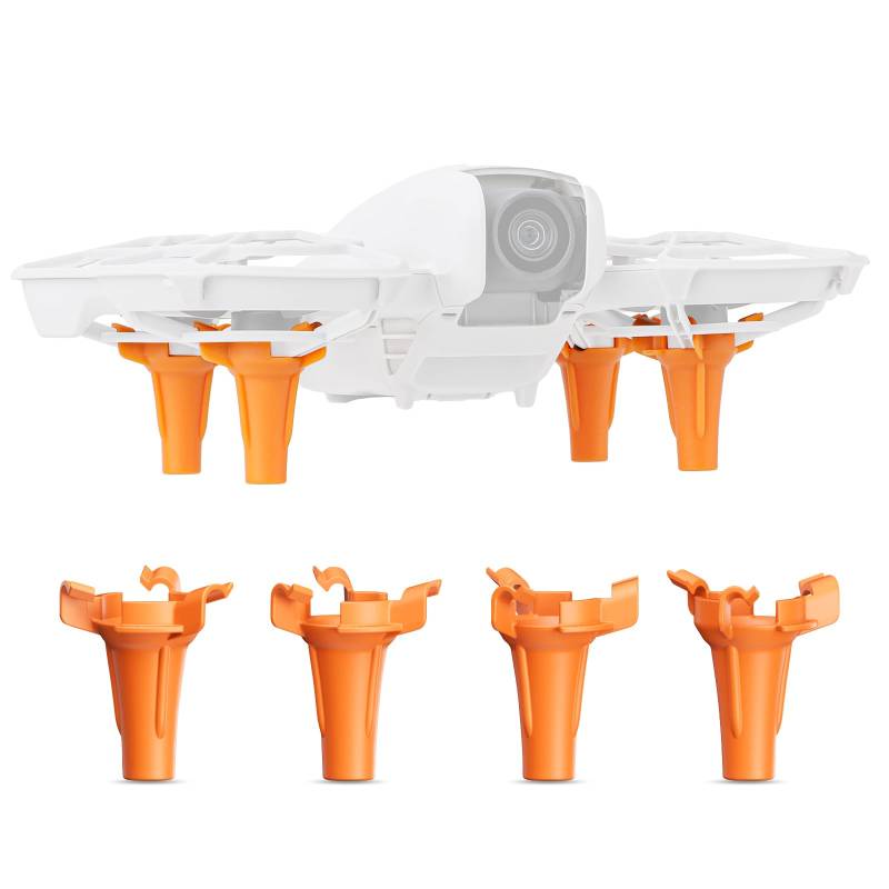 DJI Neo Landefüße - Leichte Fahrwerk-Erhöhungshalterung, Erweitertes Landegestell für Neo Zubehör (Orange) von SYACHI