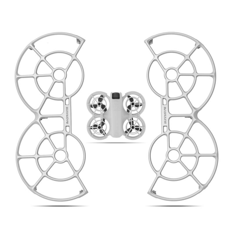 DJI Neo Propellerschutz, Antikollisionsschutz Stoßfängerring Aufprallschutz Zubehör (Grau) von SYACHI