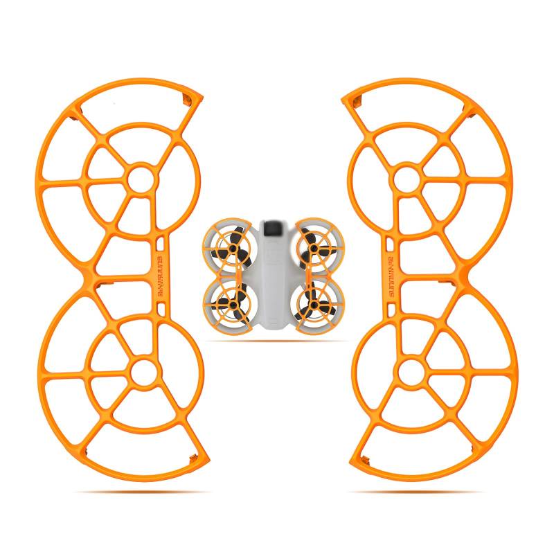 Propellerschutz für DJI Neo Zubehör,DJI Neo Propellerschutz,Anti-Kollisions-Schutzring Aufprallschutz für DJI Neo Zubehör(Orange) von SYACHI