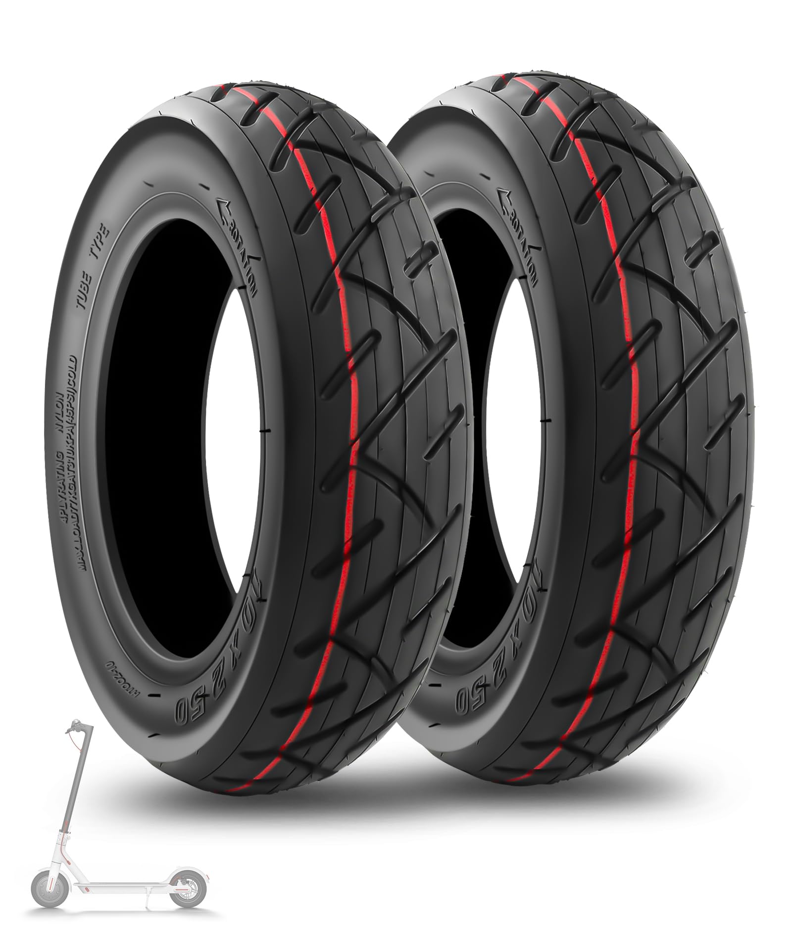 60/70-6.5 Schlauchlose Reifen 10 Zoll Reifen Tubeless für Ninebot Max G30/ G30D 2 / G30E 2 / G30P / G30LP,60/70-6,5 Selbstreparierender Ersatzräder,Ersatzreifen Zubehör für Ninebot Scooter(2 PCS) 60/70-6.5 Schlauchlose Reifen 10 Zoll Reifen Tubeless für Ninebot Max G30/ G30D 2 / G30E 2 / G30P / G30LP,60/70-6,5 Selbstreparierender Ersatzräder,Ersatzreifen Zubehör für Ninebot Scooter(2 PCS) von SYACHI